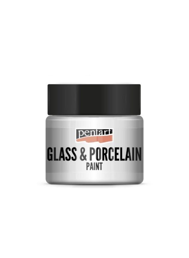 Glass & Porcelein Paint White 30ml